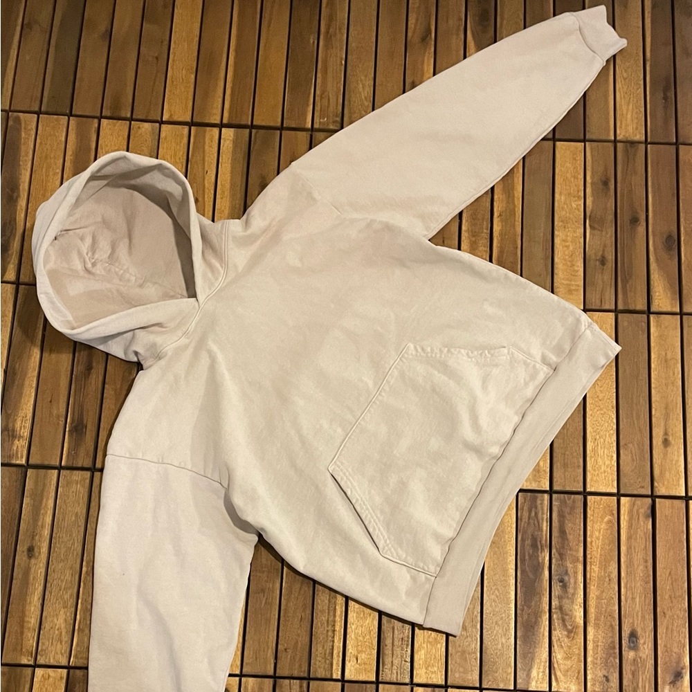 Los Angeles Apparel Hoodie in Beige